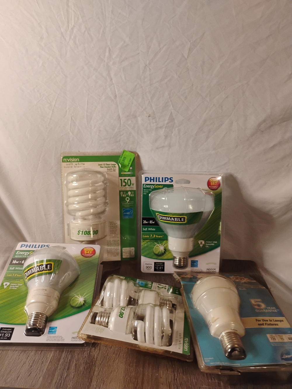 5 PC Energy Star Bulbs